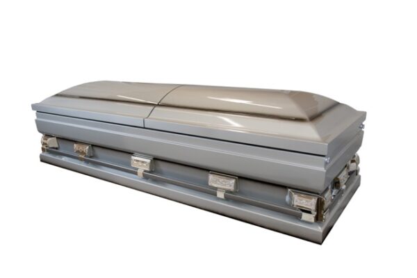 Metal Silver - Oversized Casket - Image 2