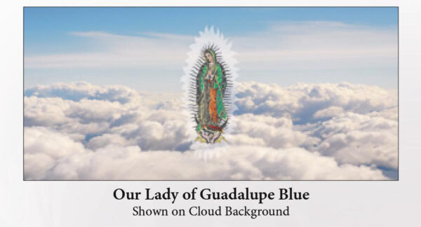 Our Lady of Guadalupe Blue - Cap Panel