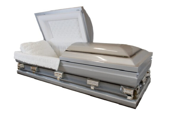 Metal Silver - Oversized Casket